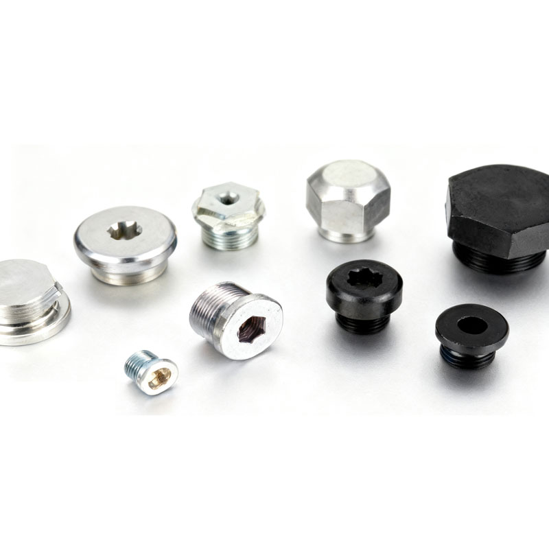 Přírubová zátka z nerezové oceli